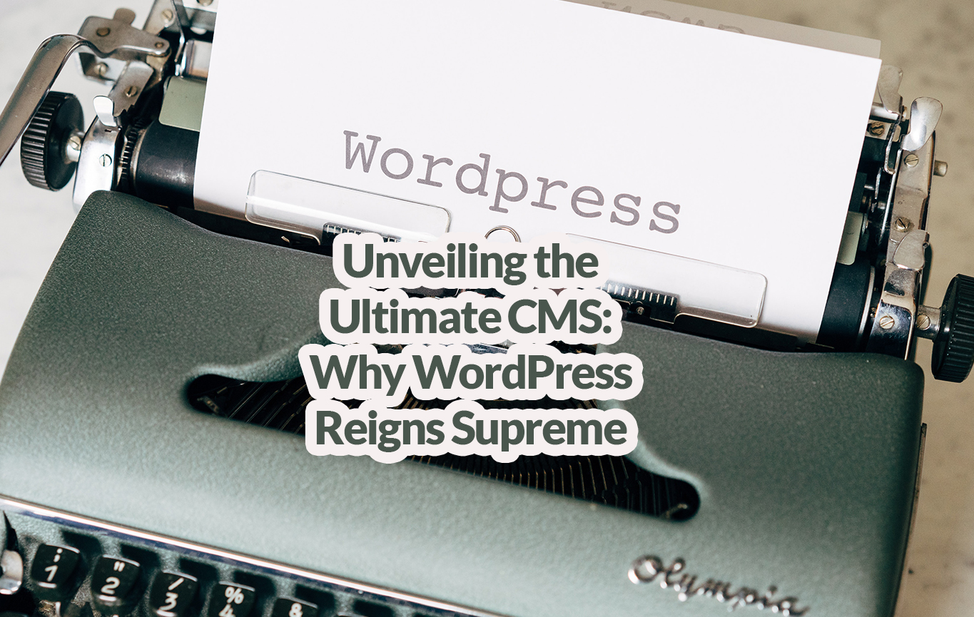 WordPress is Best CMS